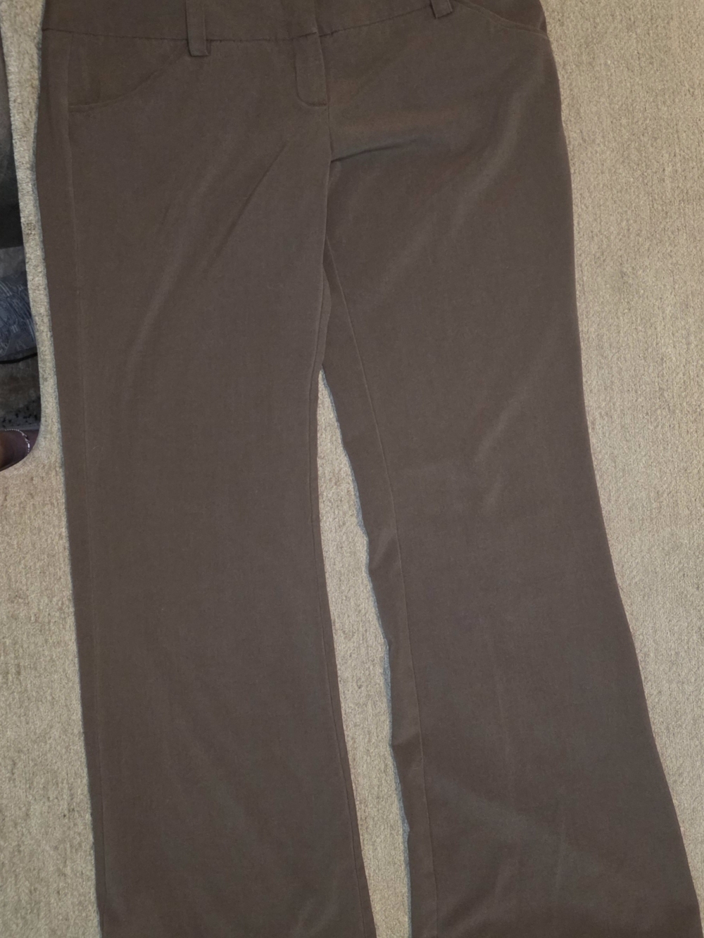 B-Wear by Byer California women's mid-rise wide-leg trouser dress pants Size 13